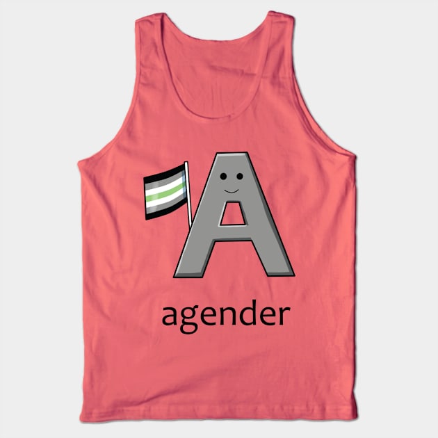 Agender Tank Top by LunarCartoonist